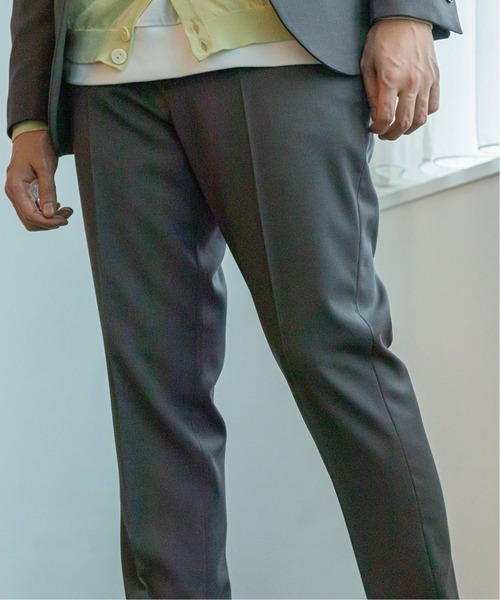 EDIFICE（エディフィス）の「ドライツイル テーパード イージーパンツ（スラックス・メンズ・ネイビー/ブラック系その他/グレー/カーキ・MEDIUM/SMALL/X-LARGE/LARGE）」の21枚目の写真