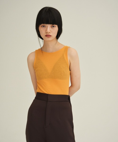 ENOF（イナフ）の「cotton tank top（タンクトップ）」 - WEAR