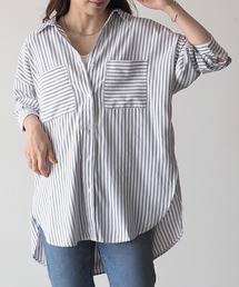 Riberry | ポケット付きルーズシャツ(シャツ/ブラウス)