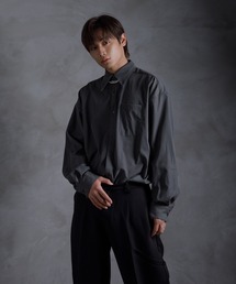 Adoon plain | 【Adoon plain】ビッグカラーシャツ(シャツ/ブラウス)