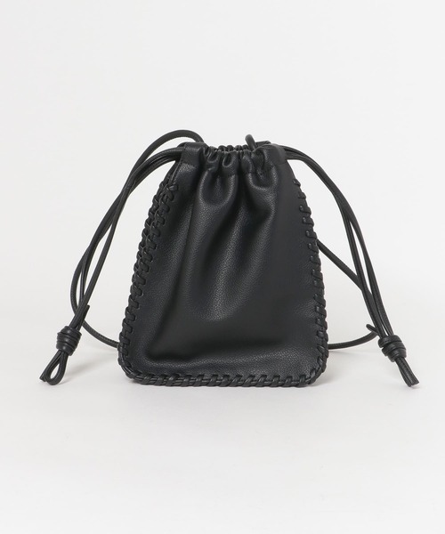 URBAN RESEARCH ROSSO(アーバンリサーチロッソ)の「ステッチデザインポシェット(ショルダーバッグ・レディース・ブラック/アイボリー・FREE)」の13枚目の写真