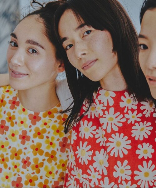 FREAK'S STORE（フリークスストア）の「Freada/フリーダ アシメティアードワンピース（ワンピース・レディース・ブラック/レッド/イエロー/ブラウン・ﾌﾘ-）」の6枚目の写真