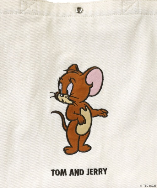 Tom&Jerry(トムアンドジェリー)の「【公式】TOMandJERRY タイニークラブ トートバッグ(トートバッグ・レディース・ブラウン/グレー/グリーン・FREE)」の9枚目の写真