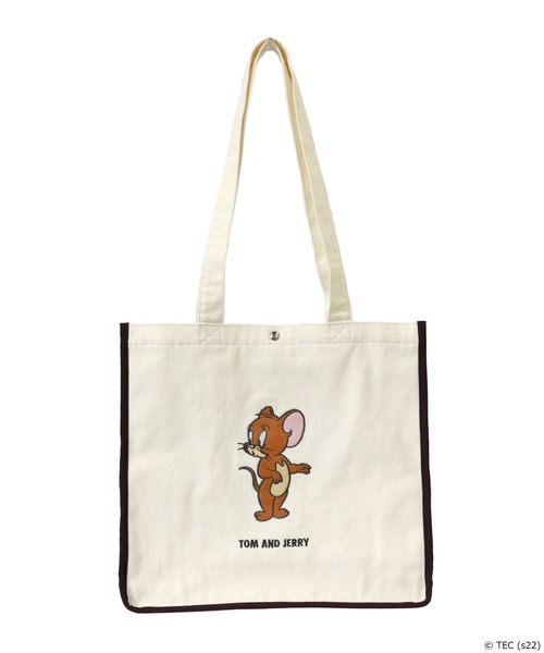 Tom&Jerry(トムアンドジェリー)の「【公式】TOMandJERRY タイニークラブ トートバッグ(トートバッグ・レディース・ブラウン/グレー/グリーン・FREE)」の5枚目の写真
