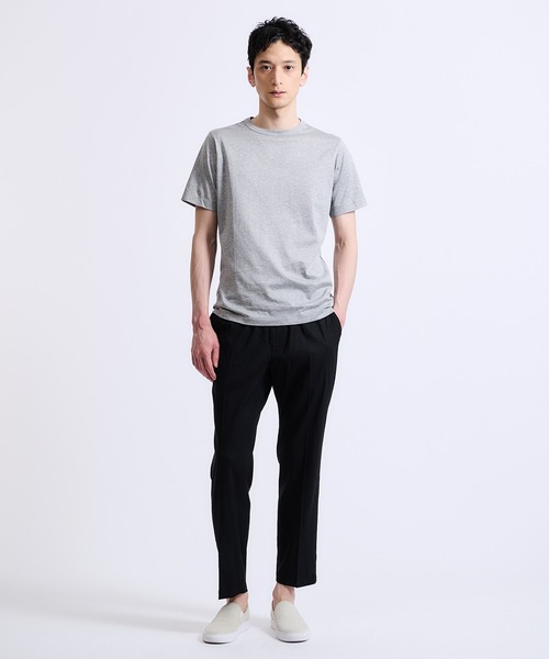 NUMBER M(ナンバーエム)の「NUMBER M / テーパードリネンパンツ(その他パンツ・メンズ・ブラック・44/46/48)」の12枚目の写真