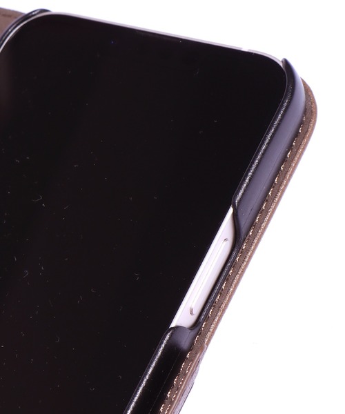 Ungrid（アングリッド）の「Ungrid/アングリッド iPhone13 対応 アイフォンケース 手帳型 PUレザー（スマホケース/カバー・レディース・カーキ/グレイッシュブルー/ブラウン・ONE SIZE）」の8枚目の写真