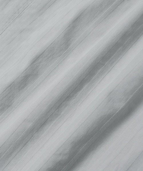 ADAM ET ROPE'（アダムエロペ）の「【アウトレット店舗・WEB限定】フロントボタンパフスリーブブラウス（シャツ/ブラウス・レディース・ホワイト/サックスブルー・FREE）」の9枚目の写真