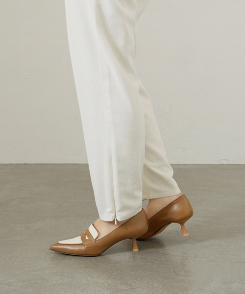パンプス　Le Talon GRISE Le Talon GRISE パンプス GRISE5cmレザーカットアウトパンプス