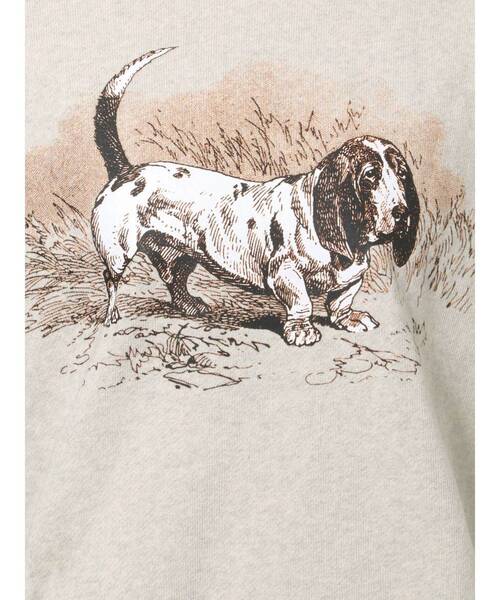 merry jenny（メリージェニー）の「old dog sweat（Tシャツ/カットソー・レディース・チャコールグレー/オフホワイト/アイボリー・FREE）」の8枚目の写真