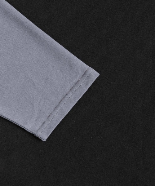 Ressaca(レサーカ)の「オーバーサイズ 長袖 レイヤード カレッジロゴ ロンT(Tシャツ/カットソー・メンズ・ブルー/ブラック/ホワイト/オレンジ・L/M/XL/XXL)」の21枚目の写真