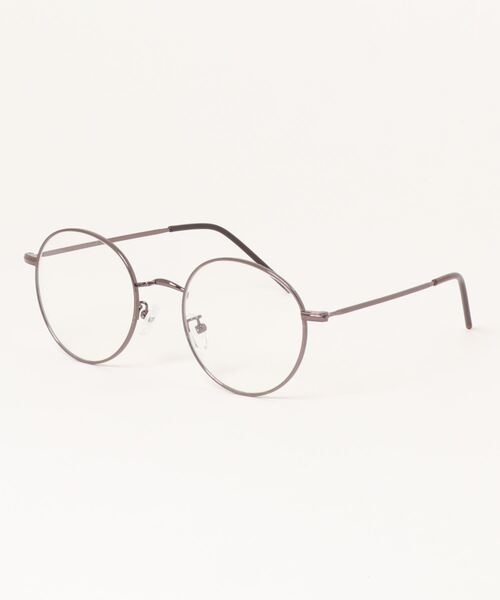 LINFA (リンファ)の「【LINFA】シンプル楕円メガネ(メガネ・メンズ・ゴールド/シルバー/ブラック/ブラウン・FREE)」の1枚目の写真