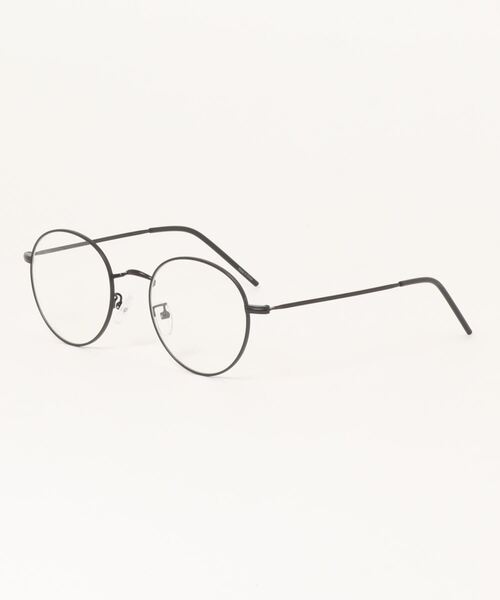 LINFA (リンファ)の「【LINFA】シンプル楕円メガネ(メガネ・メンズ・ゴールド/シルバー/ブラック/ブラウン・FREE)」の2枚目の写真