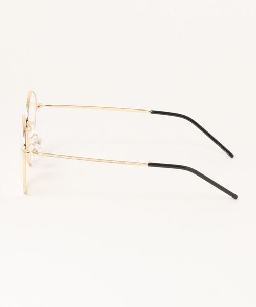LINFA (リンファ)の「【LINFA】シンプル楕円メガネ(メガネ・メンズ・ゴールド/シルバー/ブラック/ブラウン・FREE)」の5枚目の写真