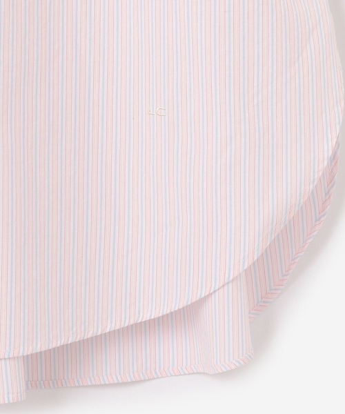 GYMPHLEX(ジムフレックス)の「Gymphlex | マルチストライプ バンドカラーワンピース WOMEN(ワンピース・レディース・ブルー系その他/グリーン系その他/ピンク系その他2・12/14)」の18枚目の写真