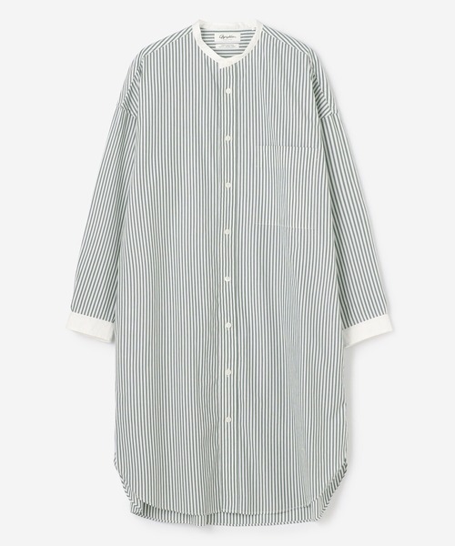 GYMPHLEX(ジムフレックス)の「Gymphlex | マルチストライプ バンドカラーワンピース WOMEN(ワンピース・レディース・ブルー系その他/グリーン系その他/ピンク系その他2・12/14)」の22枚目の写真