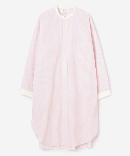 GYMPHLEX(ジムフレックス)の「Gymphlex | マルチストライプ バンドカラーワンピース WOMEN(ワンピース・レディース・ブルー系その他/グリーン系その他/ピンク系その他2・12/14)」の14枚目の写真