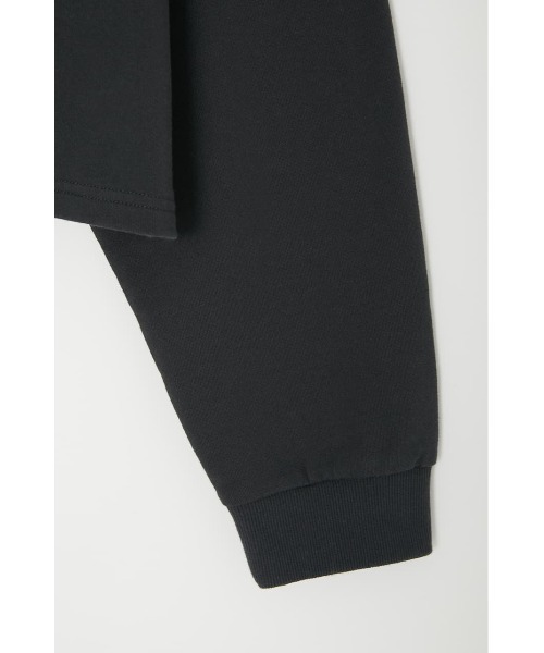 MOUSSY（マウジー）の「PATCHED OVAL MOUSSY LOGO プルオーバー（スウェット・レディース・ホワイト/ライトブラック/ライトベージュ/ライトブルー・FREE）」の16枚目の写真