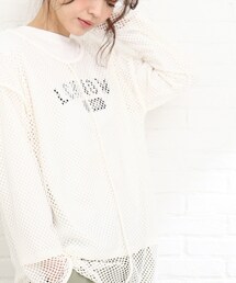 Cutie Blonde | 【S-L/2点セット】メッシュプルオーバーセット(その他トップス)