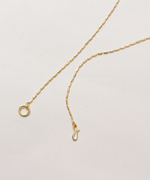 LAPUIS（ラピュイ）の「【LAPUIS/ラピュイ】◇【WEB限定】Stone Motif NL B（ネックレス・レディース・オフホワイト/マスタード/ラベンダー・FREE）」の7枚目の写真