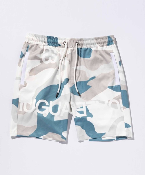 1PIU1UGUALE3  RELAX （ウノピゥウノウグァーレトレ リラックス）の「1PIU1UGUALE3 RELAX(ウノピゥウノウグァーレトレ)4wayストレッチカモ柄ハーフパンツ（その他パンツ・メンズ・グリーン/ピンク・S/M/L/XL/XXL）」の14枚目の写真