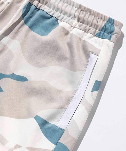 1PIU1UGUALE3  RELAX （ウノピゥウノウグァーレトレ リラックス）の「1PIU1UGUALE3 RELAX(ウノピゥウノウグァーレトレ)4wayストレッチカモ柄ハーフパンツ（その他パンツ・メンズ・グリーン/ピンク・S/M/L/XL/XXL）」の22枚目の写真