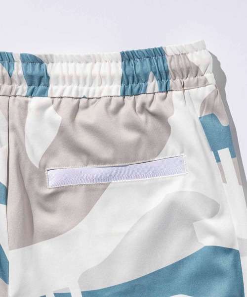 1PIU1UGUALE3  RELAX （ウノピゥウノウグァーレトレ リラックス）の「1PIU1UGUALE3 RELAX(ウノピゥウノウグァーレトレ)4wayストレッチカモ柄ハーフパンツ（その他パンツ・メンズ・グリーン/ピンク・S/M/L/XL/XXL）」の11枚目の写真