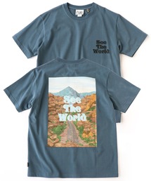 6.5oz起毛天竺　See The World Tee