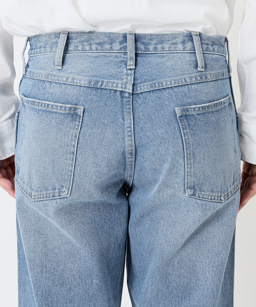 JOURNAL STANDARD(ジャーナルスタンダード)の「5ポケット ストレートデニムパンツ(デニムパンツ・メンズ・ライトブルー/クリアブラック・MEDIUM/LARGE)」の11枚目の写真