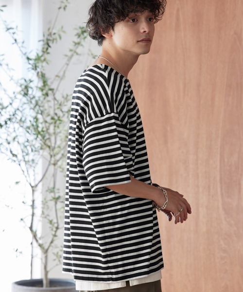 SEA（シー）の「4XL バスクシャツ（Tシャツ/カットソー）」 - WEAR