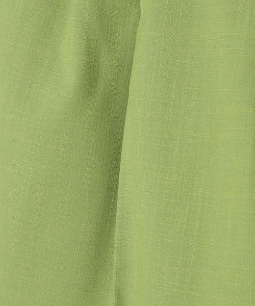 JEANASIS（ジーナシス）の「リネンライクハイウエストショートパンツ/279984（その他パンツ・レディース・ブラック/ネイビー/グリーン・FREE）」の5枚目の写真