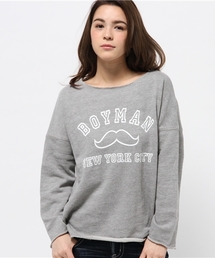 【WHO'S WHO gallery】BYS80sプリントクルー
