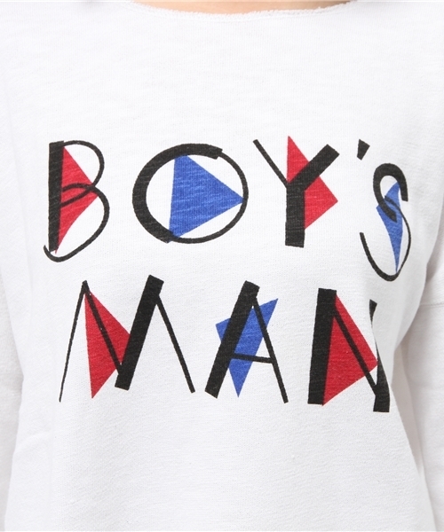 OUTLET(アウトレット)の「【WHO'S WHO gallery】BYS80sプリントクルー(Tシャツ/カットソー・レディース・グレー/ネイビー/ホワイト/グリーン・FREE)」の9枚目の写真
