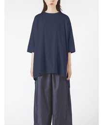 mizuiro ind モックネックフレアチュニック