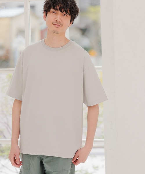 GLOBAL WORK（グローバルワーク）の「ジョーゼットTee/半袖/267266（Tシャツ/カットソー・メンズ・チャコールグレー/ライトグレー/スカイブルー/ネイビー/グレー・MEDIUM/SMALL/X-LARGE/LARGE）」の18枚目の写真