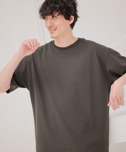 GLOBAL WORK（グローバルワーク）の「ジョーゼットTee/半袖/267266（Tシャツ/カットソー・メンズ・チャコールグレー/ライトグレー/スカイブルー/ネイビー/グレー・MEDIUM/SMALL/X-LARGE/LARGE）」の21枚目の写真