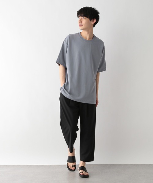 GLOBAL WORK（グローバルワーク）の「ジョーゼットTee/半袖/267266（Tシャツ/カットソー・メンズ・チャコールグレー/ライトグレー/スカイブルー/ネイビー/グレー・MEDIUM/SMALL/X-LARGE/LARGE）」の19枚目の写真