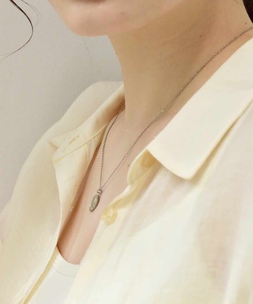 LHME(エルエイチエムイー)の「【WEB限定】”Gleam”コインネックレス/フラワー/サージカルステンレス(金属アレルギー対応)【LHME / エルエイチエムイー】(ネックレス・レディース・シルバー/ゴールド・45cm)」の9枚目の写真