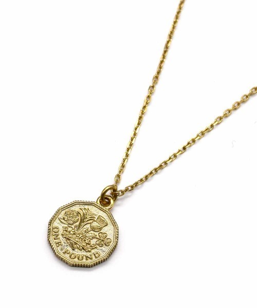 LHME(エルエイチエムイー)の「【WEB限定】”Gleam”コインネックレス/フラワー/サージカルステンレス(金属アレルギー対応)【LHME / エルエイチエムイー】(ネックレス・レディース・シルバー/ゴールド・45cm)」の14枚目の写真