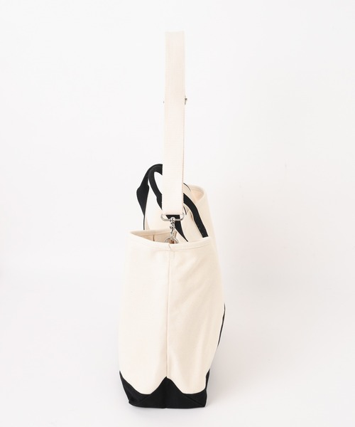 WEGO（ウィゴー）の「WEGO/ガジェットキャンバストート（トートバッグ・メンズ・ブラック/その他1/ナチュラル・FREE）」の9枚目の写真