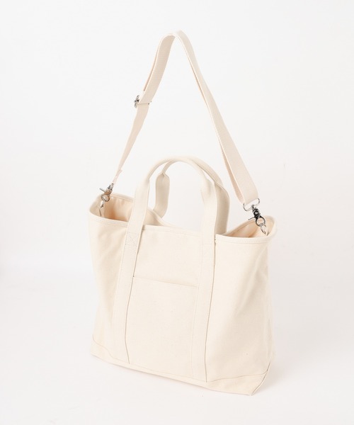 WEGO（ウィゴー）の「WEGO/ガジェットキャンバストート（トートバッグ・メンズ・ブラック/その他1/ナチュラル・FREE）」の7枚目の写真