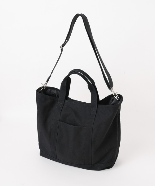 WEGO（ウィゴー）の「WEGO/ガジェットキャンバストート（トートバッグ・メンズ・ブラック/その他1/ナチュラル・FREE）」の11枚目の写真