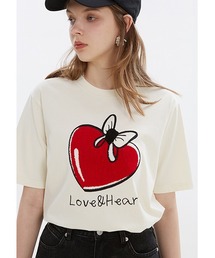 ハートロゴTシャツ FX22S196【Fano Studios】