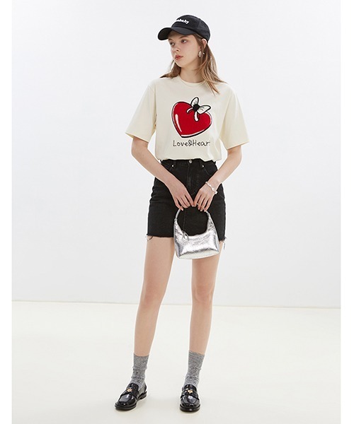 ハートロゴTシャツ FX22S196【Fano Studios】-ファッション通販