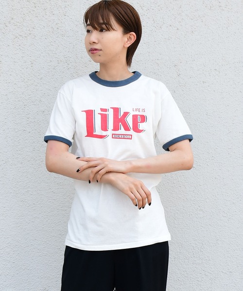 Johnbull Private labo(ジョンブルプライベートラボ)の「【GOOD ROCK SPEED】プリントTシャツ / Like(Tシャツ/カットソー・レディース・ホワイト・FREE)」の12枚目の写真