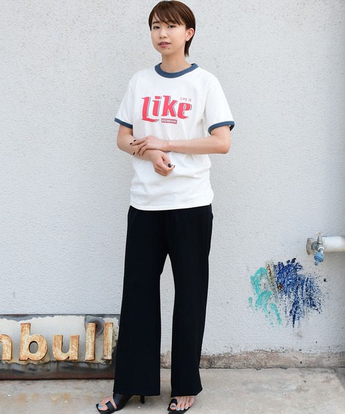 Johnbull Private labo(ジョンブルプライベートラボ)の「【GOOD ROCK SPEED】プリントTシャツ / Like(Tシャツ/カットソー・レディース・ホワイト・FREE)」の8枚目の写真