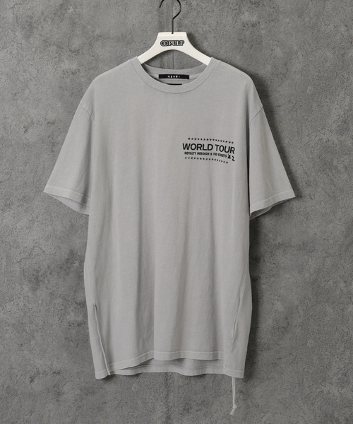 KSUBI(スビ)の「【ksubi / スビ】PASTE UP BIGGIE SS TEE MOON(Tシャツ/カットソー・メンズ・グレー・MEDIUM/LARGE)」の1枚目の写真