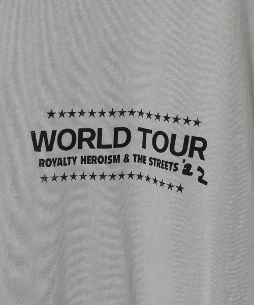KSUBI(スビ)の「【ksubi / スビ】PASTE UP BIGGIE SS TEE MOON(Tシャツ/カットソー・メンズ・グレー・MEDIUM/LARGE)」の2枚目の写真