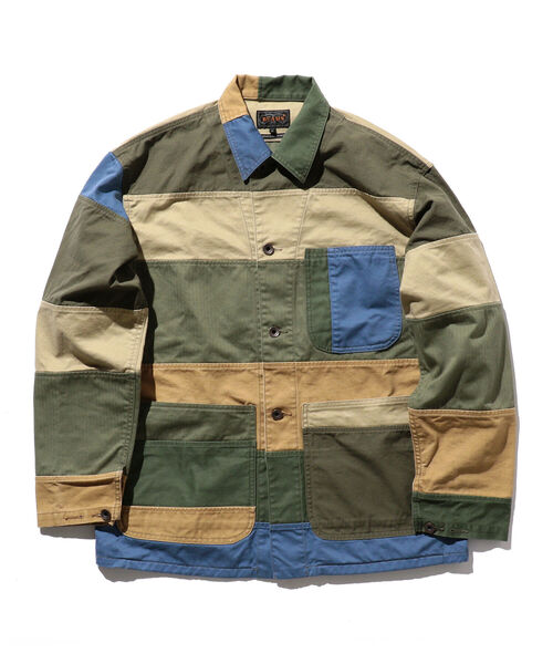 BEAMS PLUS（ビームスプラス）の「BEAMS PLUS / パッチワーク ミリタリー チョア ジャケット（ミリタリージャケット・メンズ・その他・S/M/L/XL）」の5枚目の写真