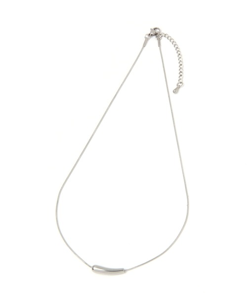 GLOBAL WORK（グローバルワーク）の「ステンレスワントップネックレス/UNISEXアクセサリー/299748（ネックレス・レディース・シルバー/ゴールド・FREE）」の3枚目の写真