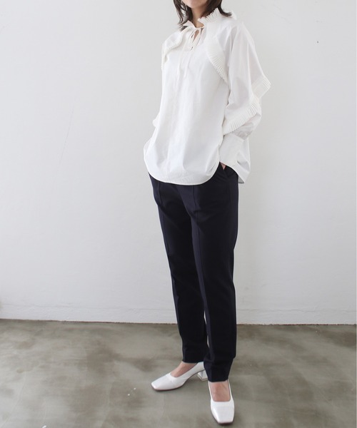Marilyn Moon（マリリンムーン）の「2wayタックフリルブラウス（シャツ 